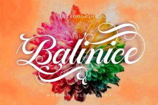 Balinice: The Bold Calligraphy Script That Redefines Luxury in Modern Design