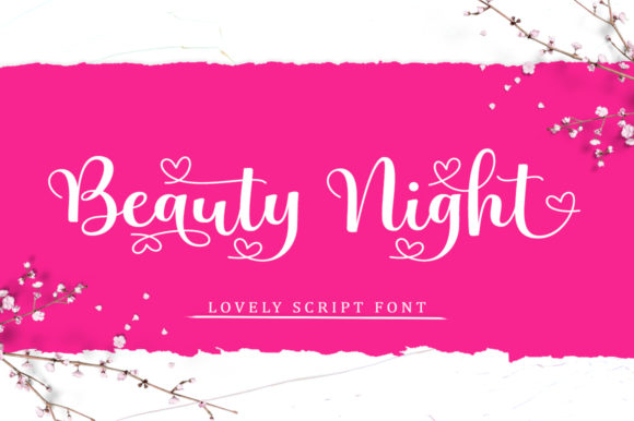 Beauty Night: The Romantic Script for Elevating Your Designs