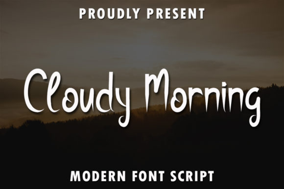 Cloudy Morning: A Distinctive Script for Meaningful Design Projects