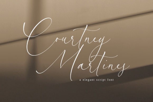 Courtney Martines: The Elegant Script for Luxury Branding