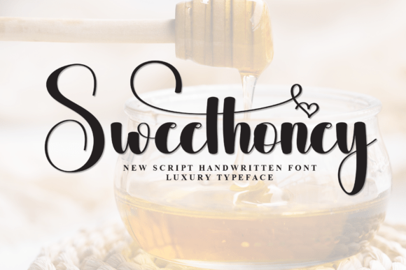 Discovering the Charm of Sweethoney: The Luxury Typeface for Romantic Design