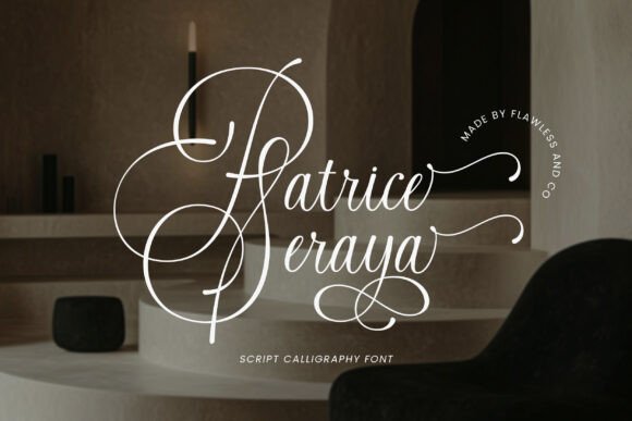 Introducing Patrice Seraya: Elegant Script for Refined Designs