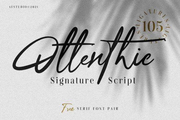 Ottenthic: A Modern Duo Font for Elegant Branding