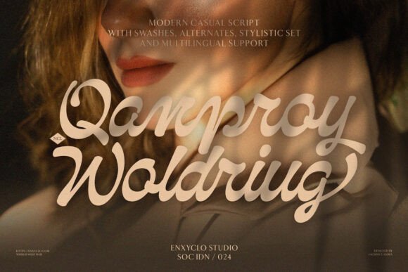 Qanproy Woldriug: A Modern Script for Serious Design Work