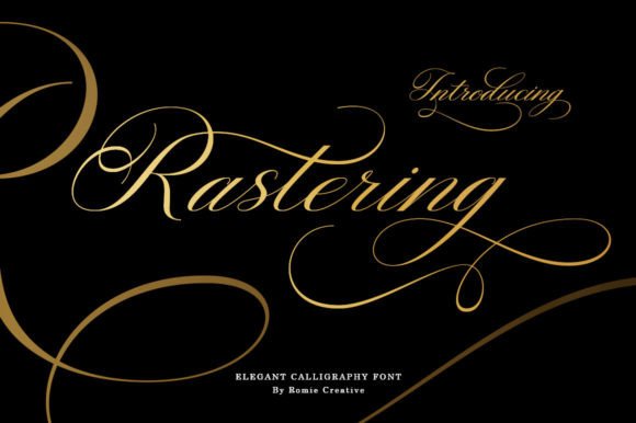 Rastering: The Art of Handcrafted Typography in a Digital Age