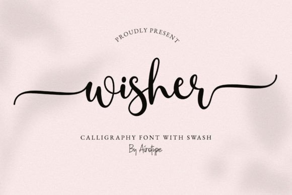 Wisher: Elevating Design Workflows with Elegant and Bouncy Script Typography